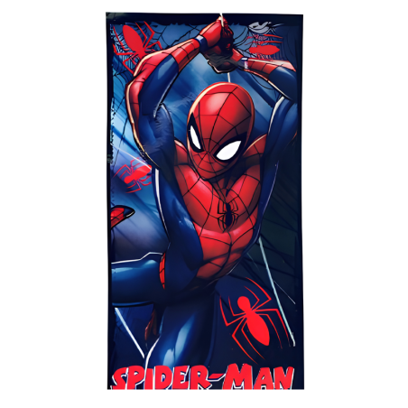 Toalla De Playa Microfibra Spiderman 140 Cm De Playa Y Piscina