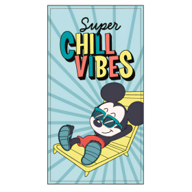 Toalla De Playa Microfibra Mickey Mouse 140 Cm De Playa Y Piscina