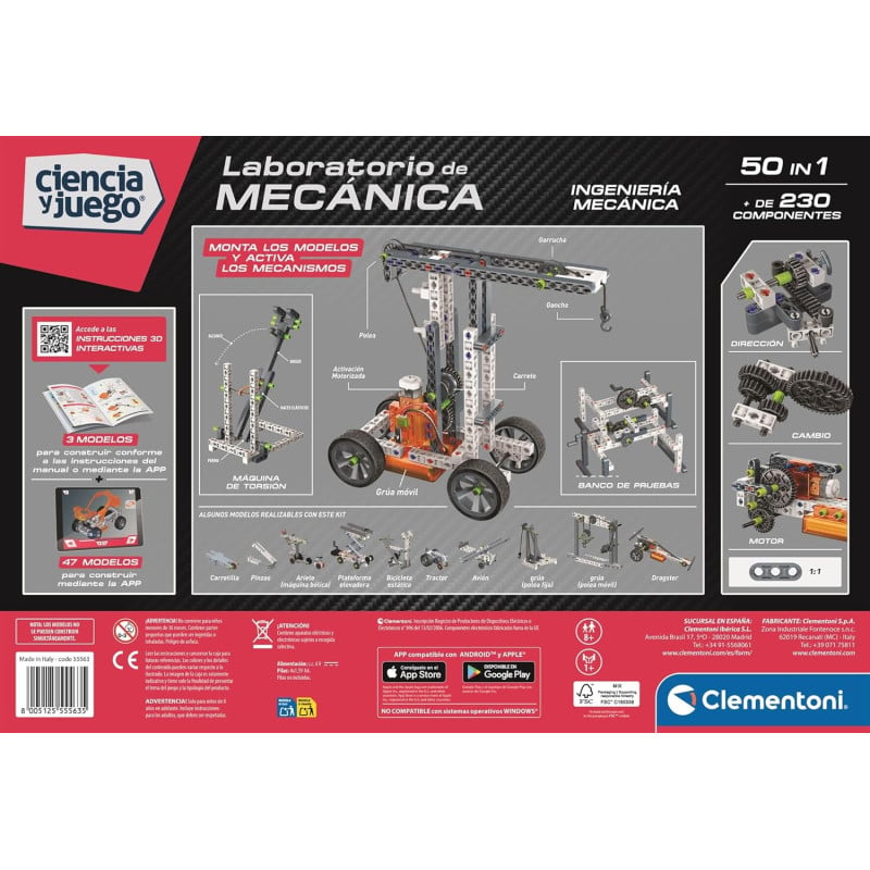Laboratorio De Mecánica Clementoni