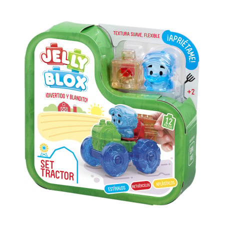 Jelly Blox Set Tractor