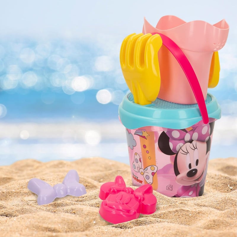 Mochila Set Cubo De Playa Con Accesorios Minnie Mouse