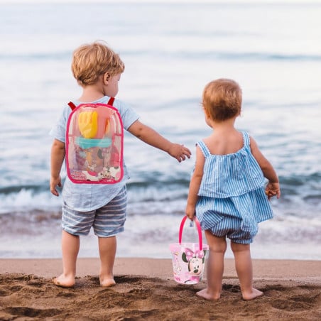Mochila Set Cubo De Playa Con Accesorios Minnie Mouse