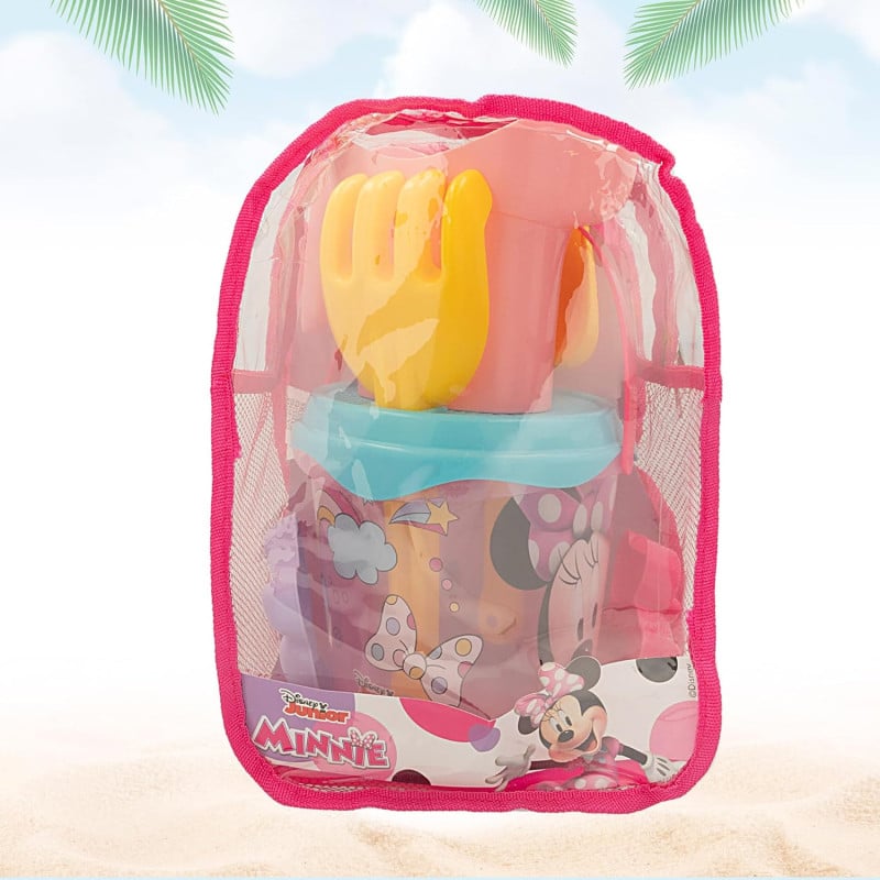 Mochila Set Cubo De Playa Con Accesorios Minnie Mouse