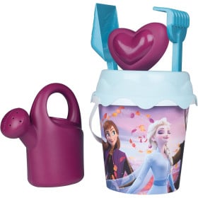 Set Cubo Con Accesorios Frozen De Playa Y Verano