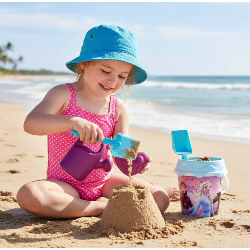 Set Cubo Con Accesorios Frozen
