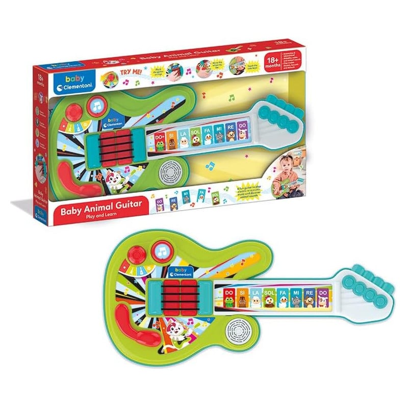Guitarra Animal Baby Clementoni