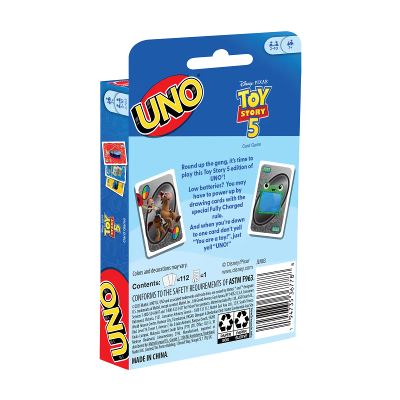 UNO Toy Story 5