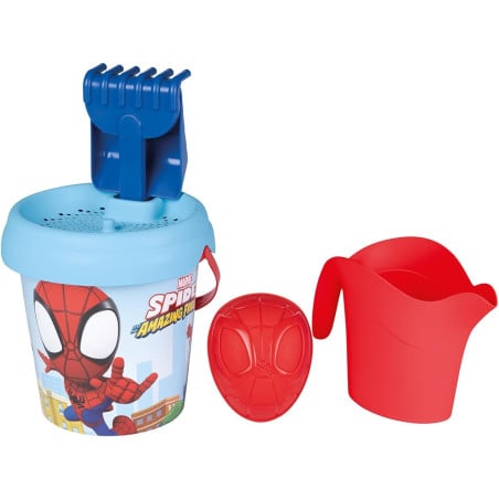 Set Cubo De Playa Con Accesorios Spidey De Simba