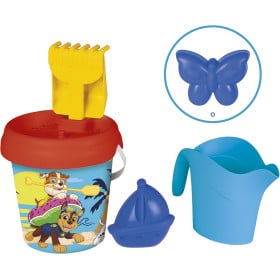 Set Cubo De Playa Con Accesorios Patrulla Canina