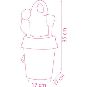 Set Cubo De Playa Con Accesorios Princesas Disney De Simba 2