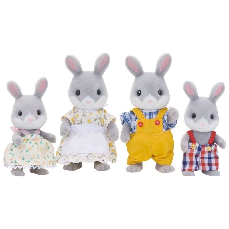 FAMILIA CONEJO COLITA DE ALGODON