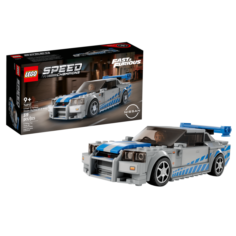LEGO Speed Champions Nissan Skyline GT-R (R34) Fast & Furious 76917 De LEGO