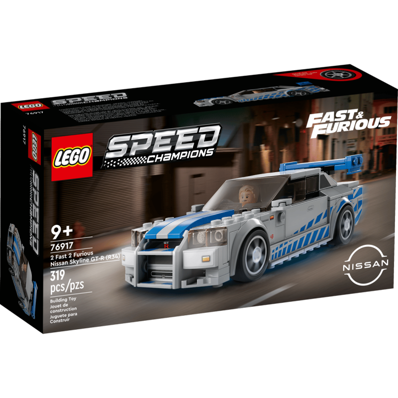 LEGO Speed Champions Nissan Skyline GT-R (R34) Fast & Furious 76917