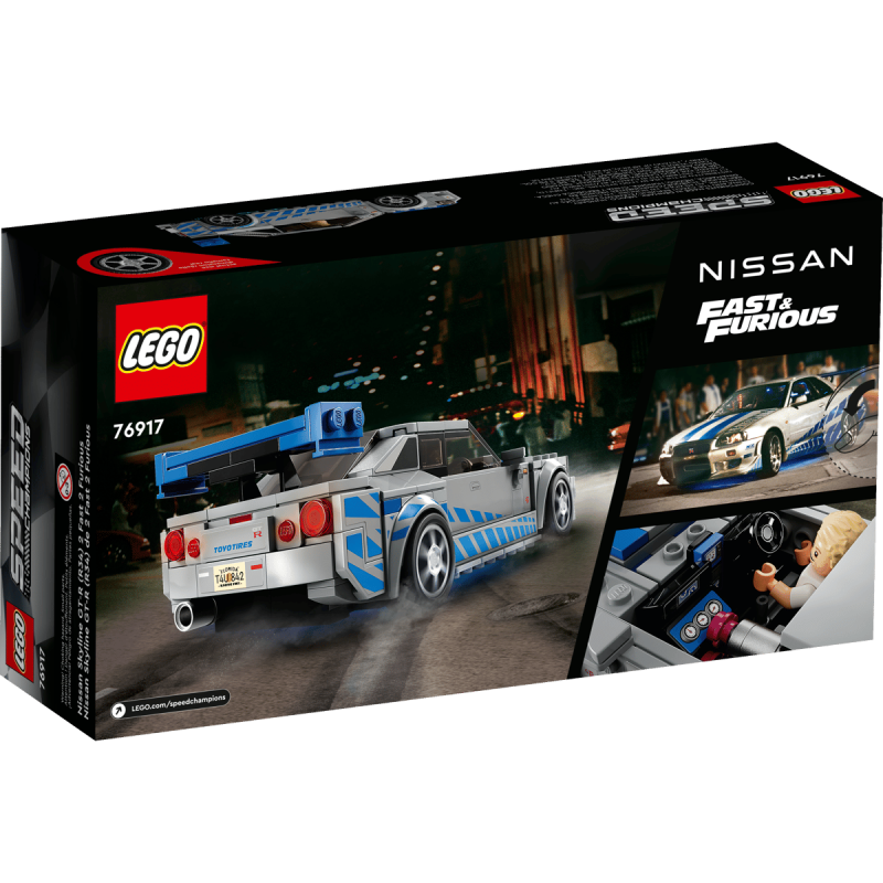 LEGO Speed Champions Nissan Skyline GT-R (R34) Fast & Furious 76917