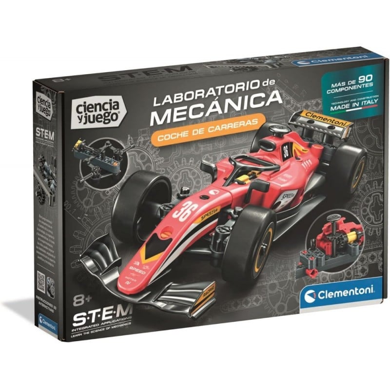 Laboratorio de Mecánica Coche de Carreras Clementoni
