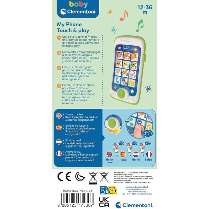 Smartphone Toca Y Juega Clementoni