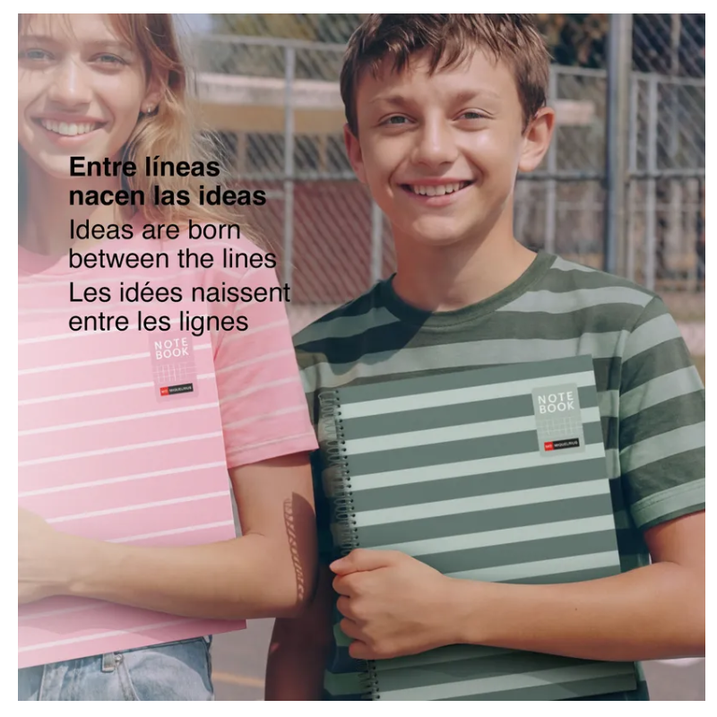 Cuaderno Miquelrius A4 80 Hojas Musgo