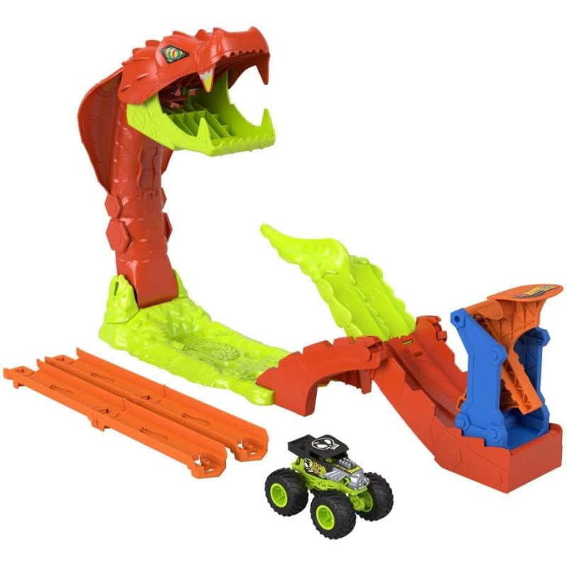 Hot Wheels Monster Truck Mordedura Serpiente