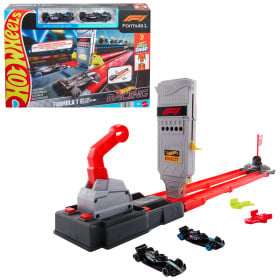Hot Wheels Racing Conjunto Linea De Salida F1 2
