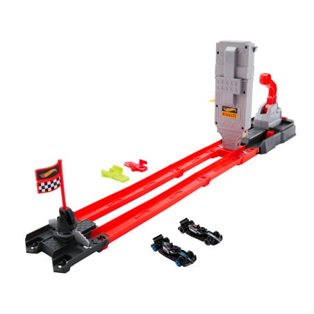 Hot Wheels Racing Conjunto Linea De Salida F1