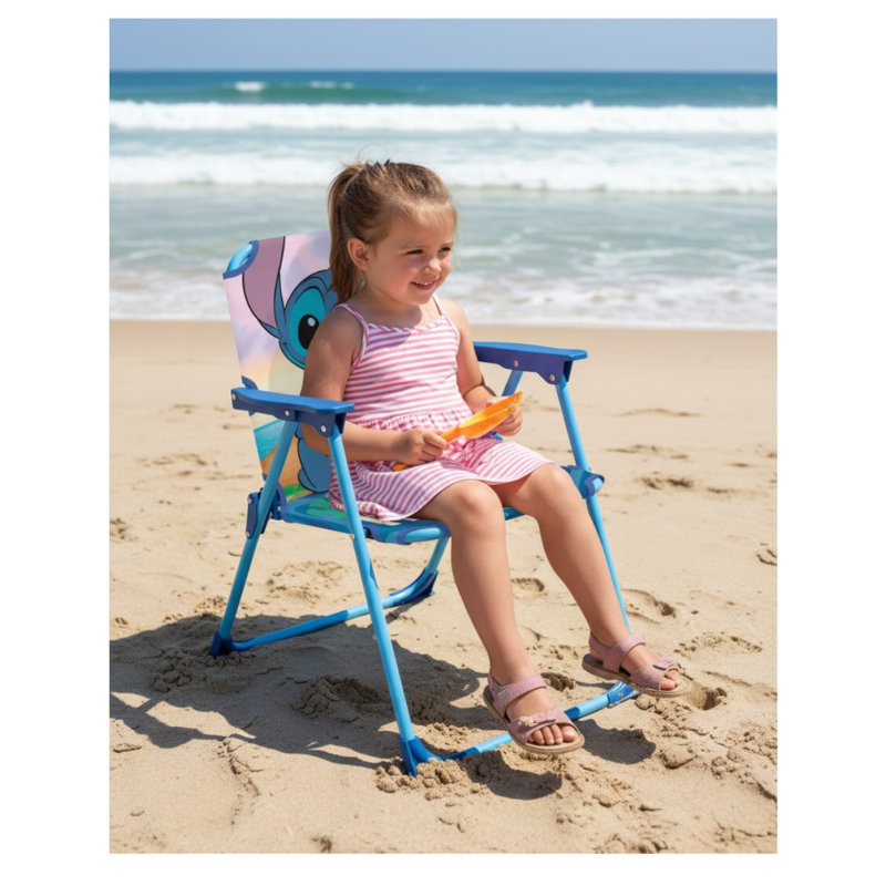 Silla Plegable Stitch Aloha