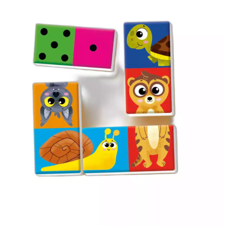 Dominó De Números Y Animales Clementoni