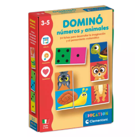 Dominó De Números Y Animales Clementoni