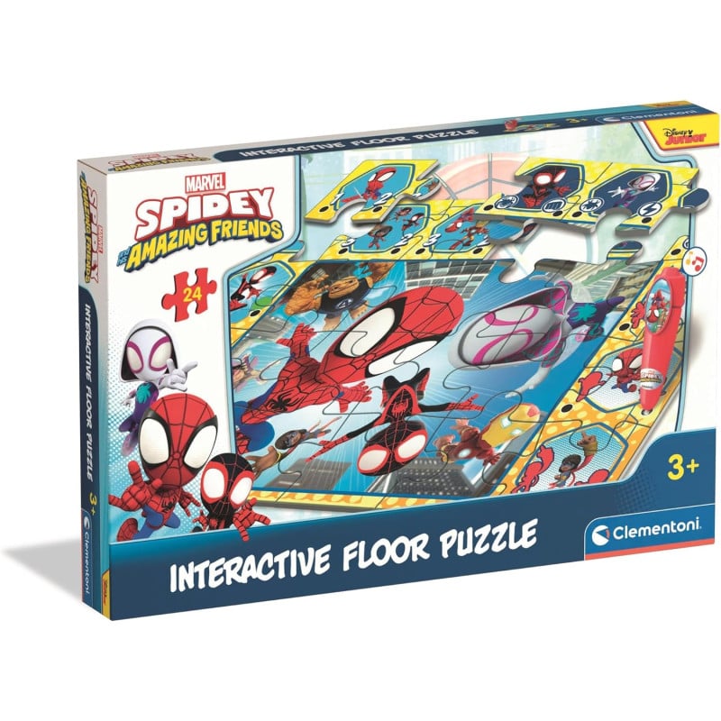 Interactive Floor Puzzle - Spidey Clementoni