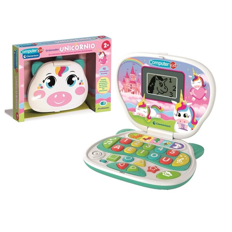 Laptop Educativo Unicornio Clementoni