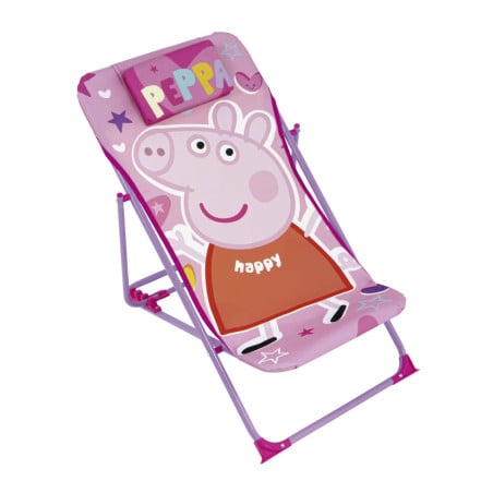 Tumbona De Playa Plegable Peppa Pig