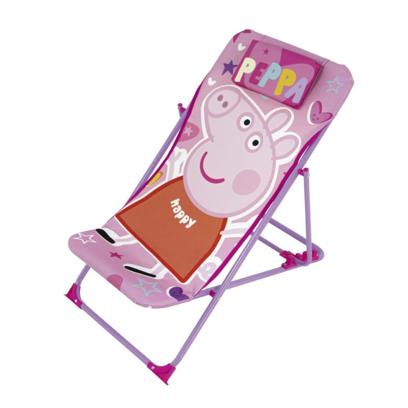 Tumbona De Playa Plegable Peppa Pig