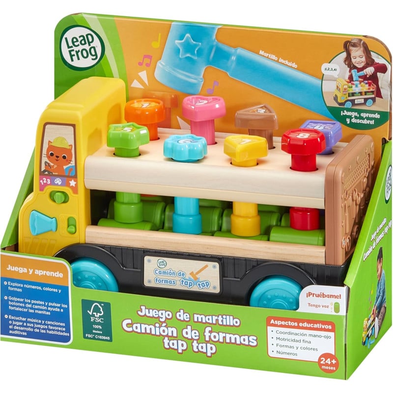 Juego Del Martillo Camión Con Formas