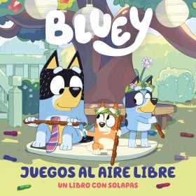 Bluey Libro De Cartón Con Solapas: Juegos Al Aire Libre De Random House