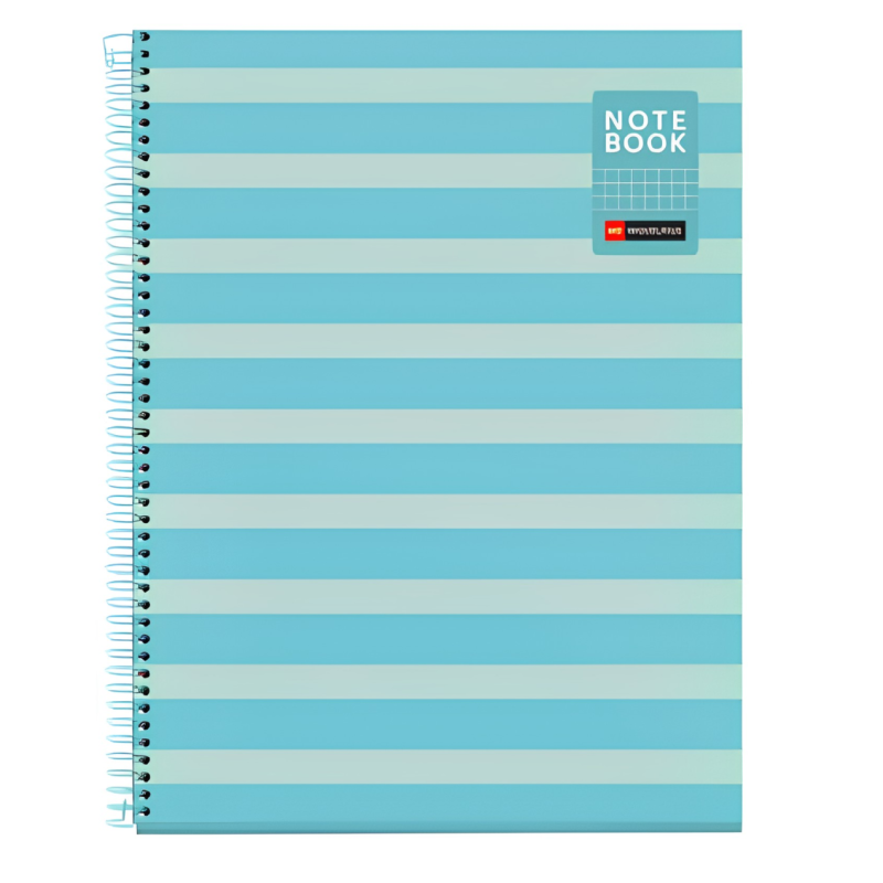 Cuaderno A4 Miquelrius Cuadrícula Between The Lines Celeste 80 Hojas De Apli