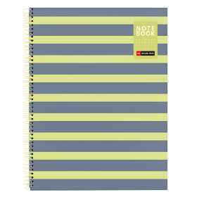 Cuaderno A4 Miquelrius Cuadrícula Between The Lines Limón 80 Hojas De Apli