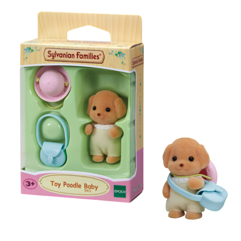 Sylvanian Families Bebé Perro Caniche De Sylvanian Families