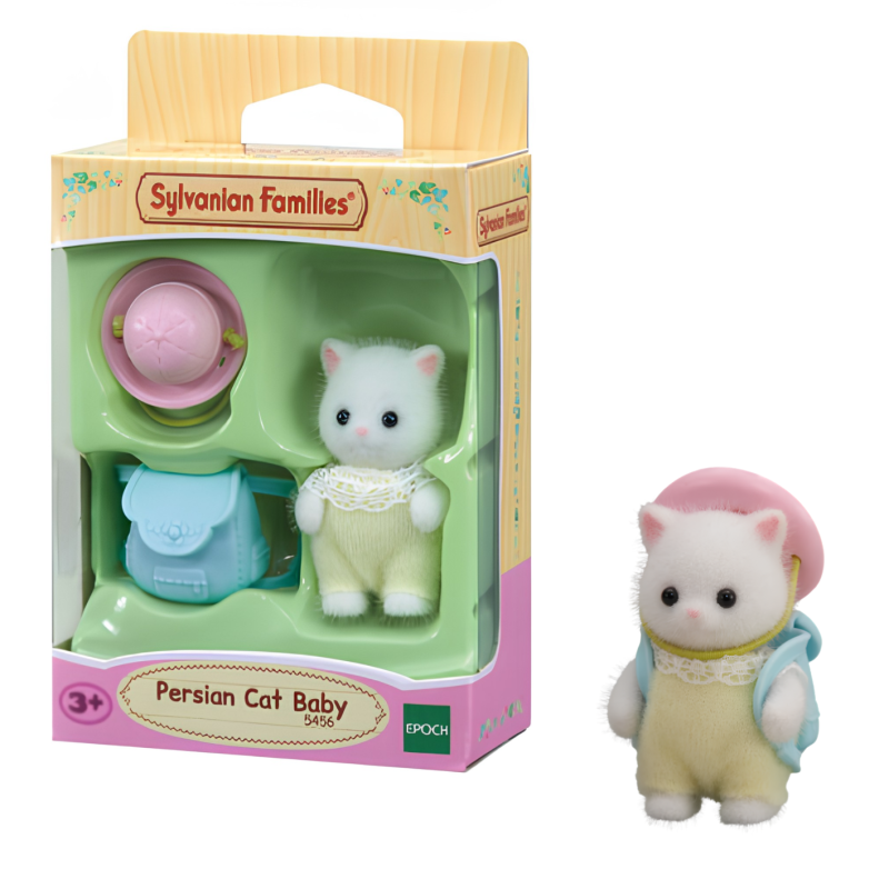 Sylvanian Families Bebé Gato Persa De Sylvanian Families