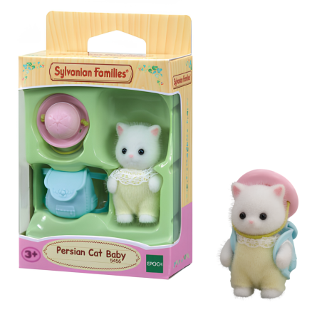 Sylvanian Families Bebé Gato Persa De Sylvanian Families