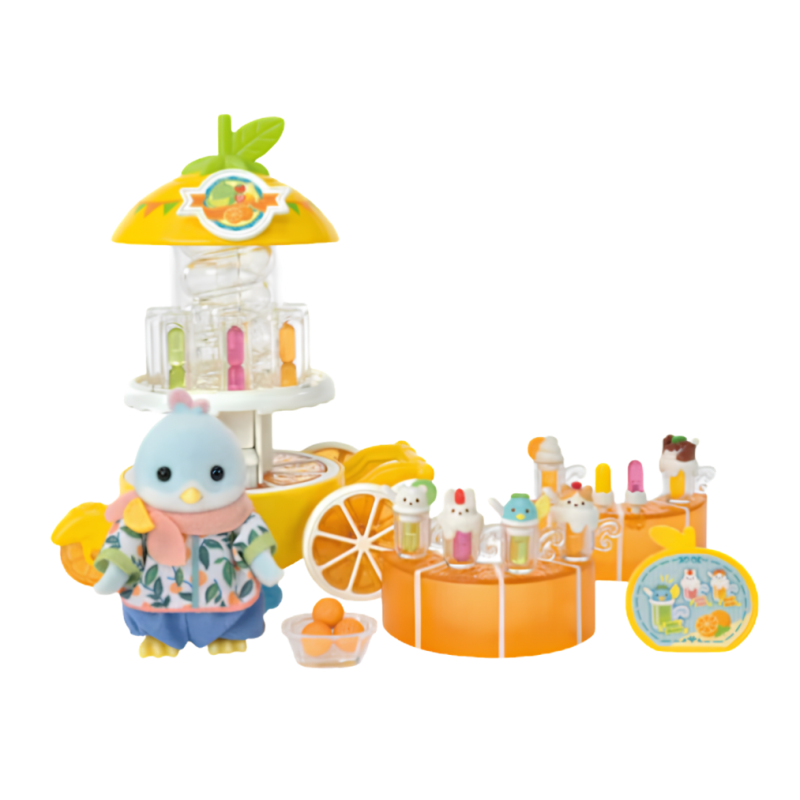 Sylvanian Families El Puesto De Zumos De Los...