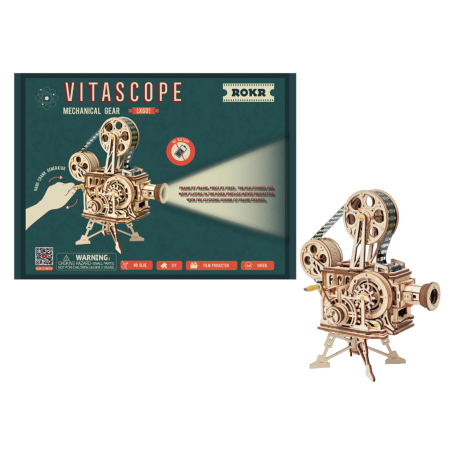 Maqueta Proyector De Cine Vitascope De Robotoys