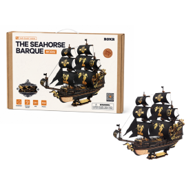Maqueta Barco Caballito De Mar De Robotoys