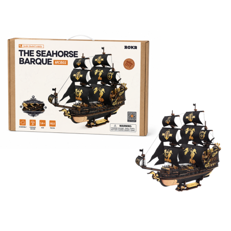 Maqueta Barco Caballito De Mar De Robotoys