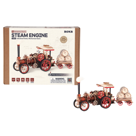 Maqueta Tren De Vapor De Robotoys