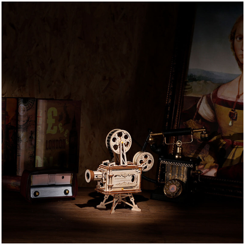 Maqueta Proyector De Cine Vitascope