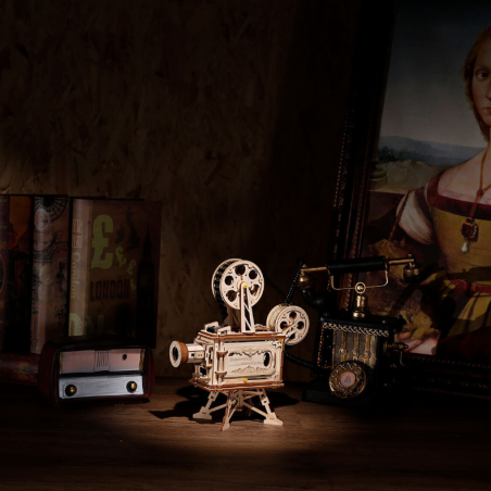 Maqueta Proyector De Cine Vitascope