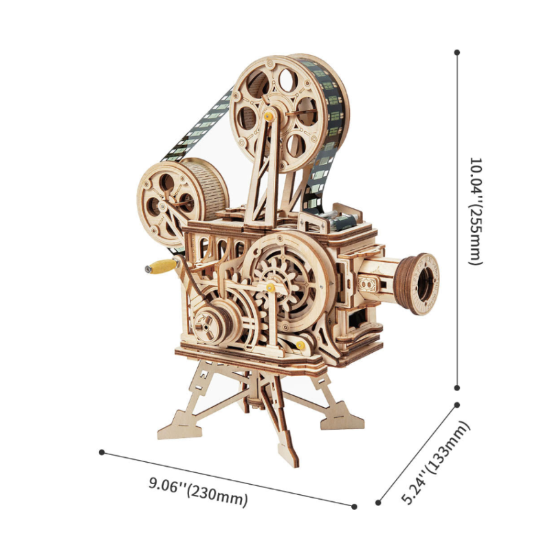 Maqueta Proyector De Cine Vitascope