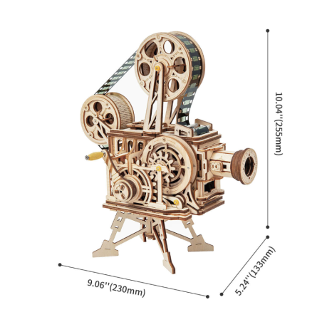Maqueta Proyector De Cine Vitascope