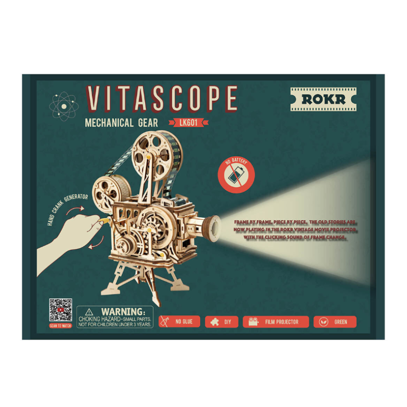 Maqueta Proyector De Cine Vitascope