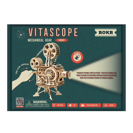 Maqueta Proyector De Cine Vitascope