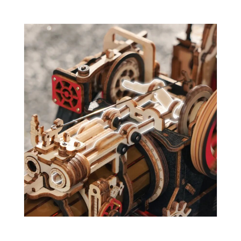 Maqueta Tren De Vapor